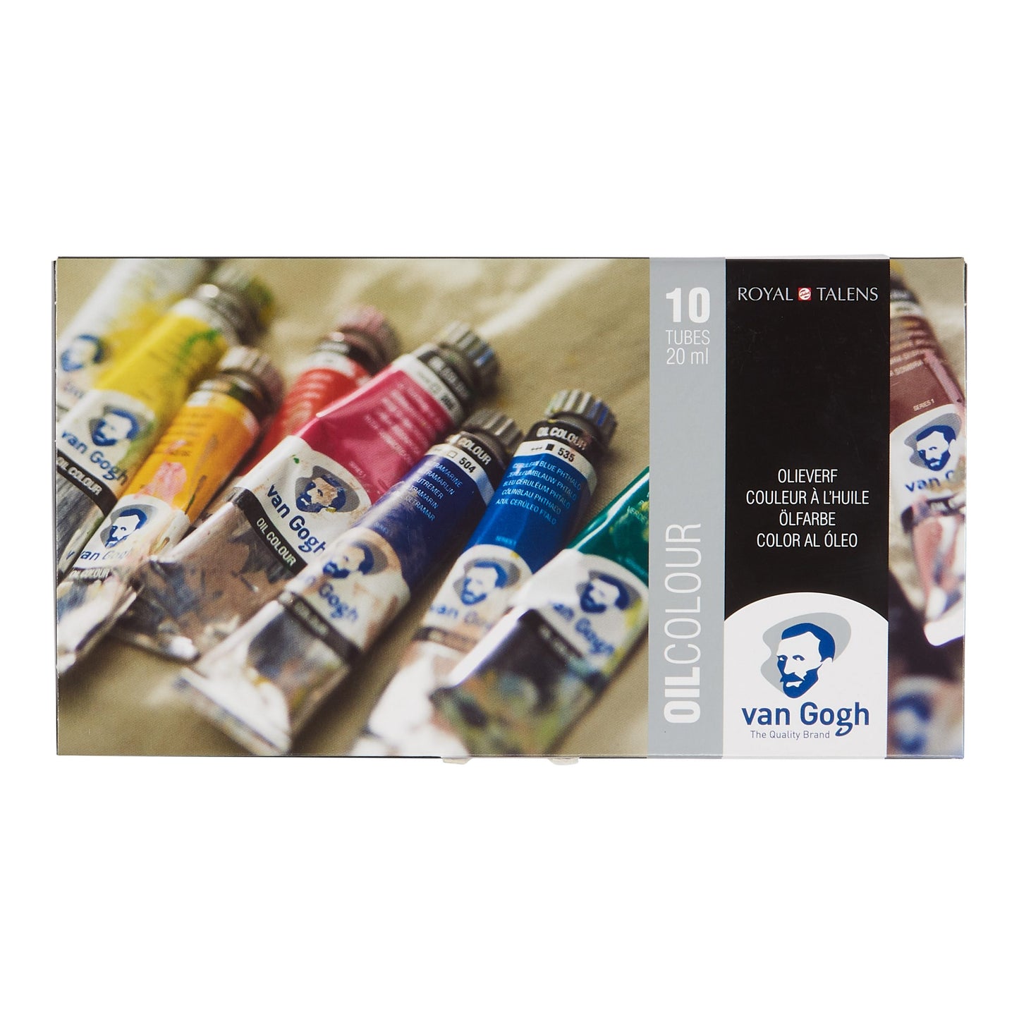 Van Gogh - Olieverf Basisset Met 10 Kleuren In Tubes Van 20 Ml