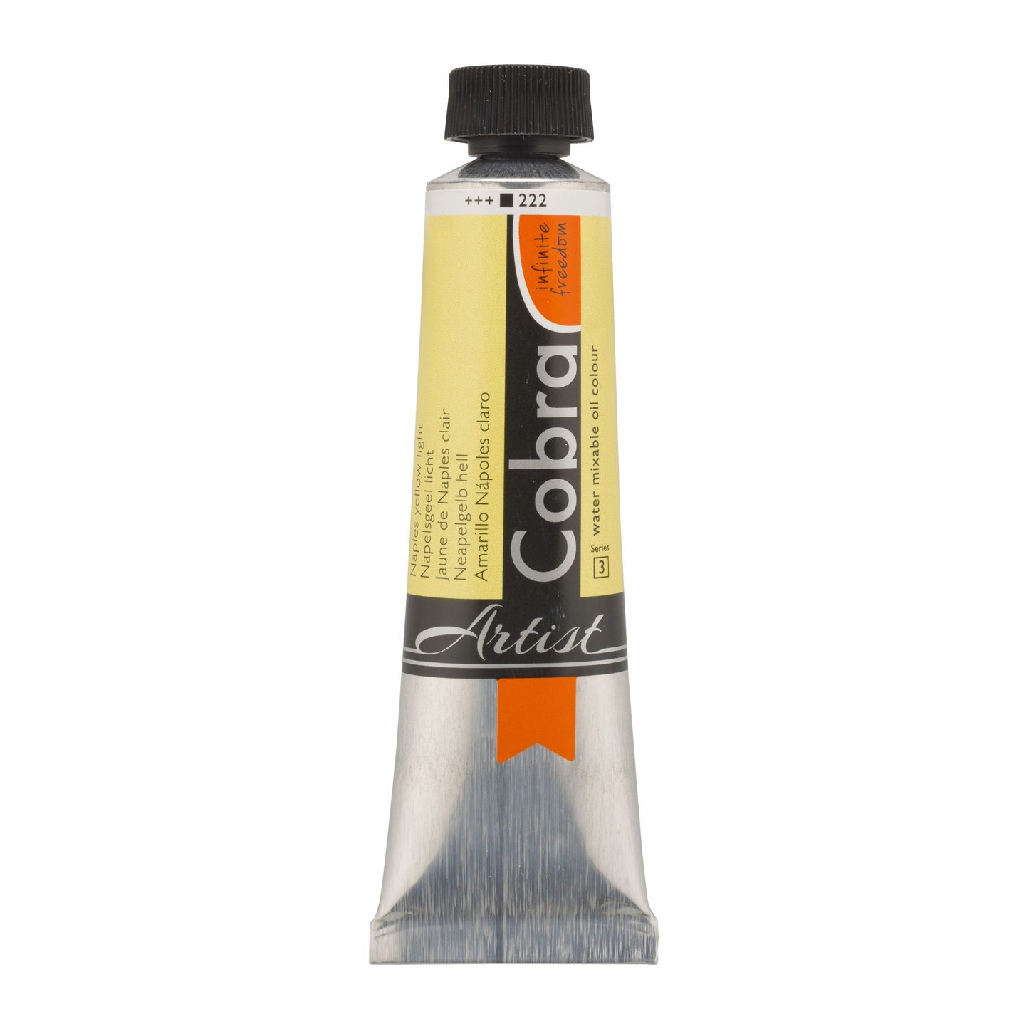 Cobra - Artist Olieverf Tube 40 Ml Napelsgeel Licht 222