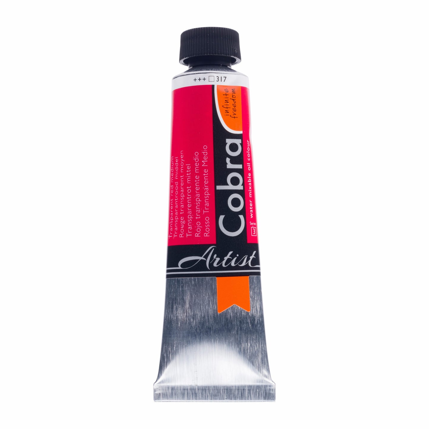 Cobra - Artist Olieverf Tube 40 Ml Transparantrood Middel 317