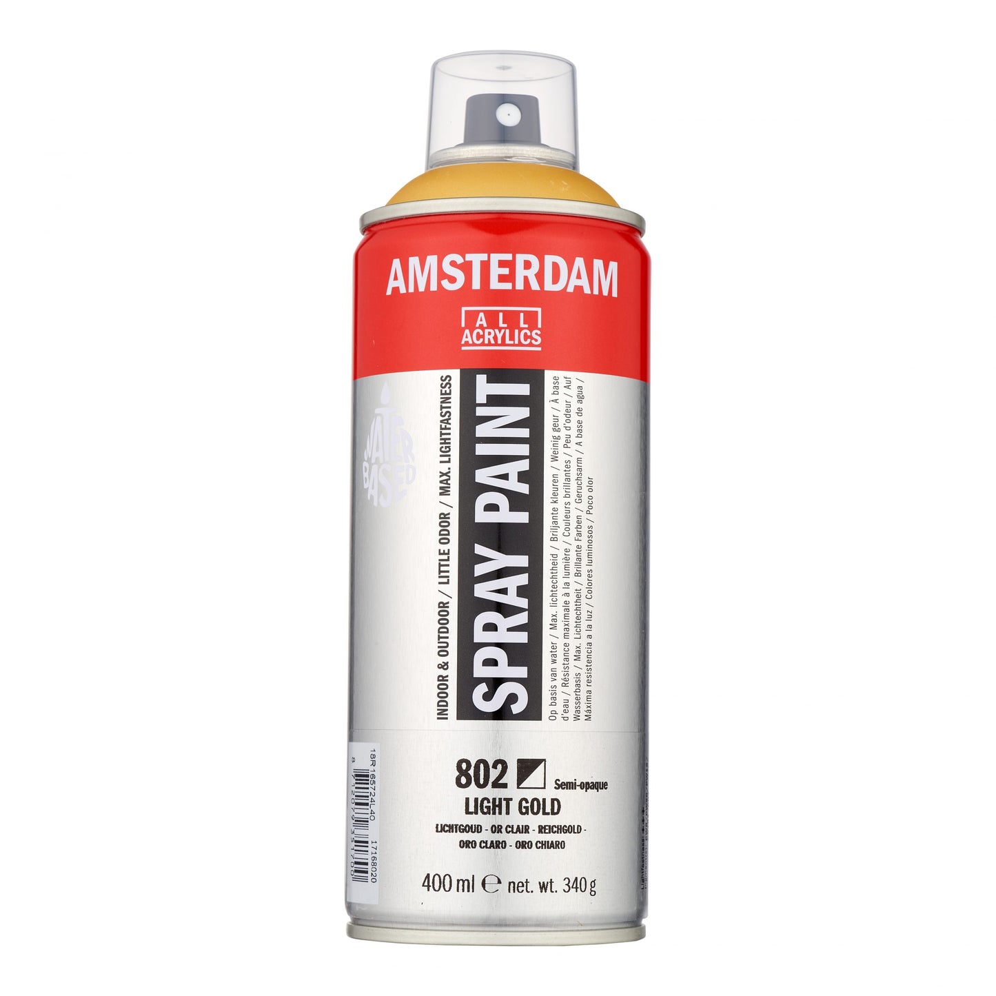 Amsterdam - Spraypaint 400 Ml Lichtgoud 802