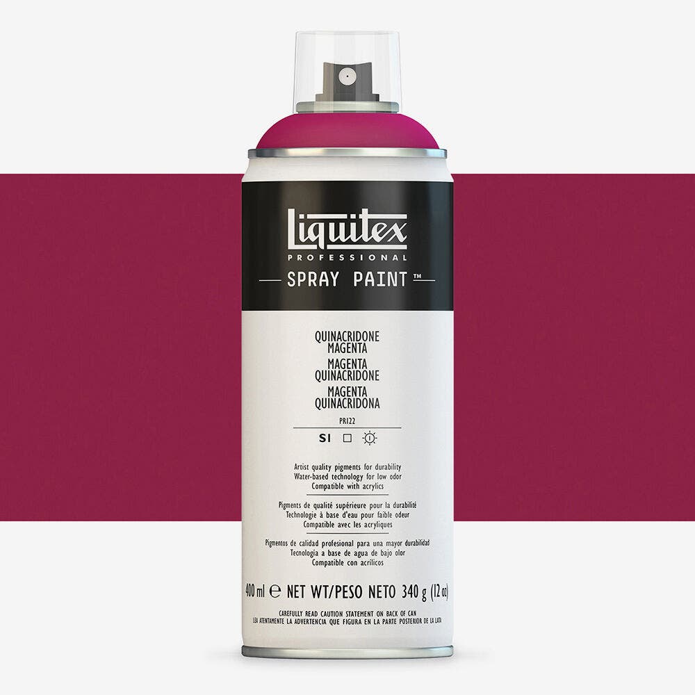 Liquitex - Pro Acrylic Spray Paint 400Ml Quin Mgta Uv 3