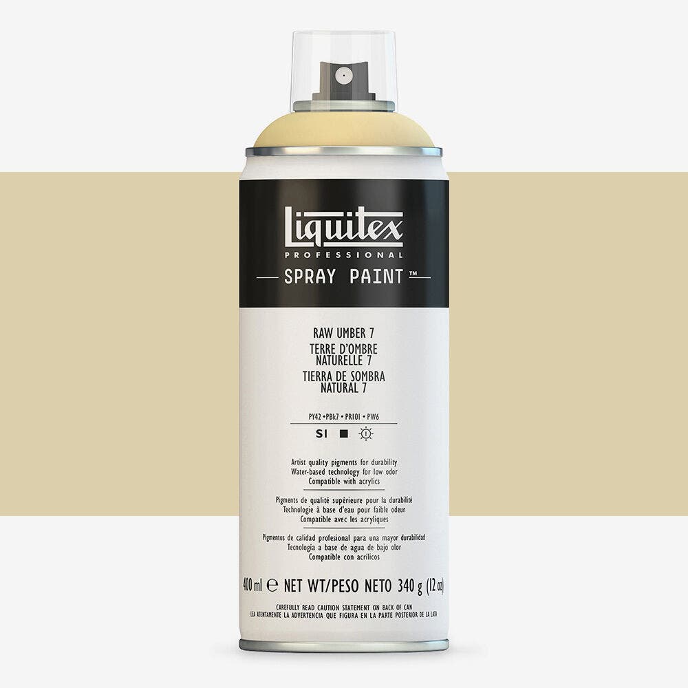 Liquitex - Pro Acrylic Spray Paint 400Ml Raw Umbr 7 Uv 3