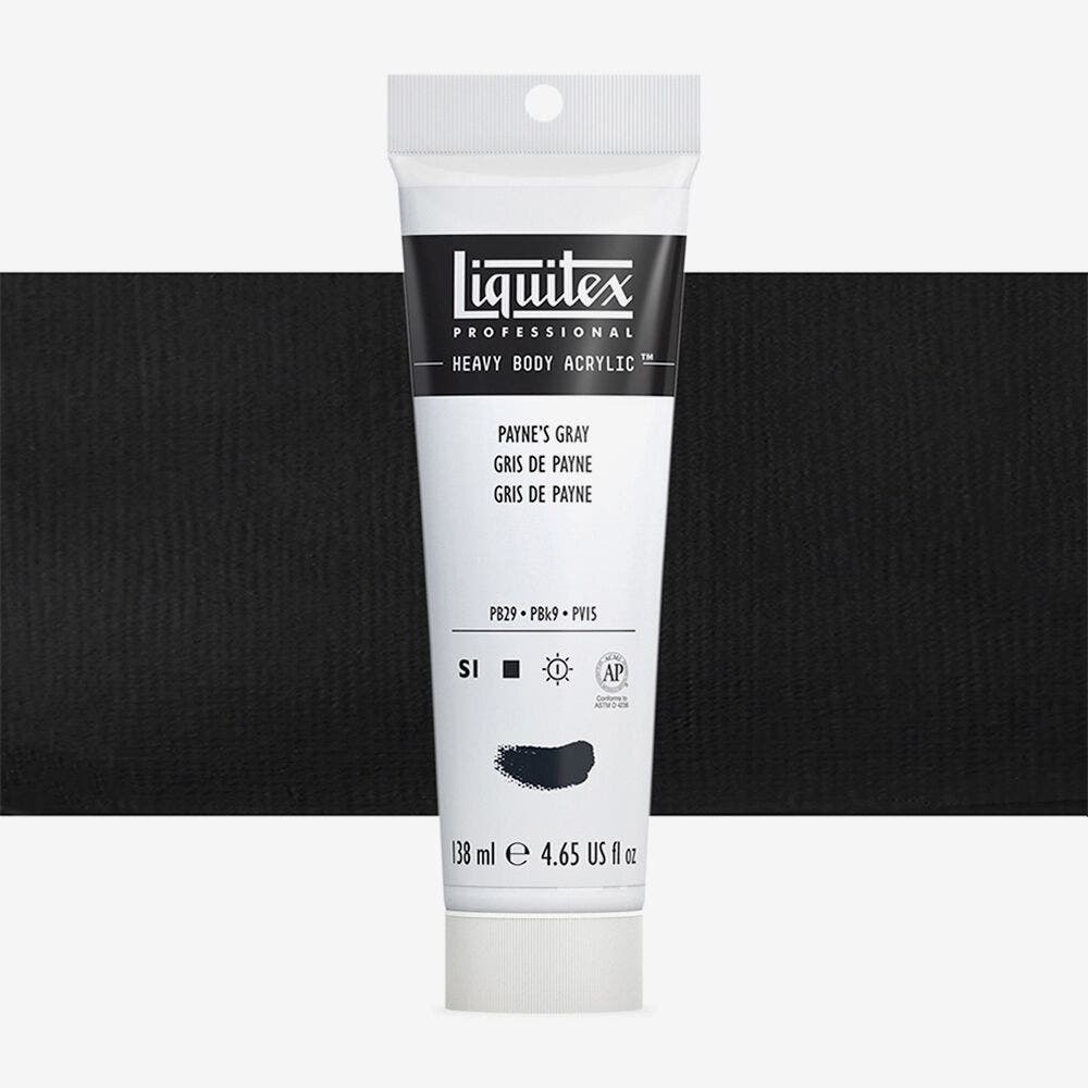 Liquitex - Heavy Body 138Ml Tube Payne'S Gray Uv 1