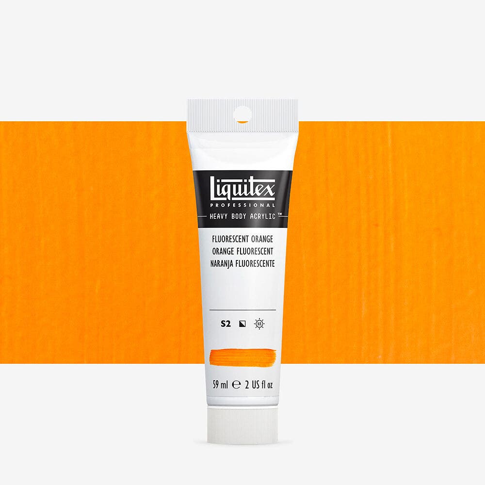 Liquitex - Pro Heavy Body 59Ml Orange Fluo Uv 3