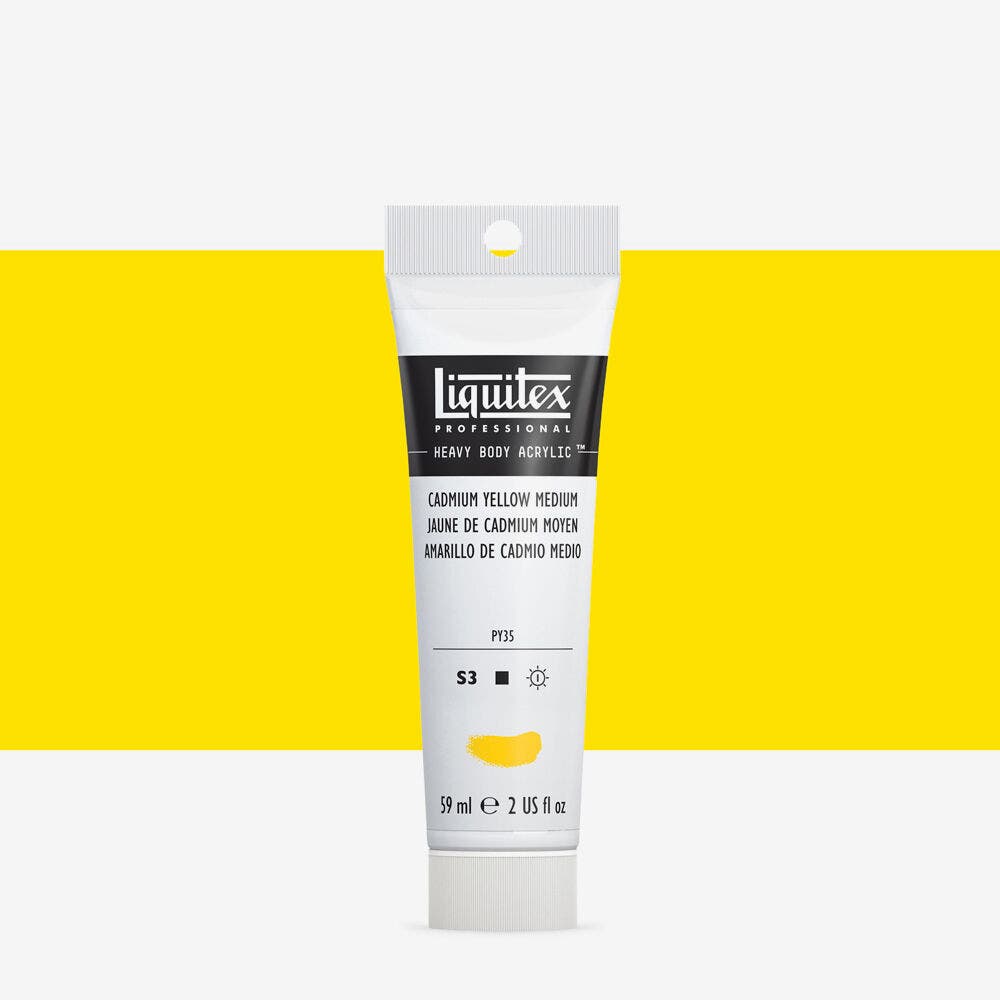 Liquitex - Pro Heavy Body 59Ml Cad Yel Md Ny Row Uv 3