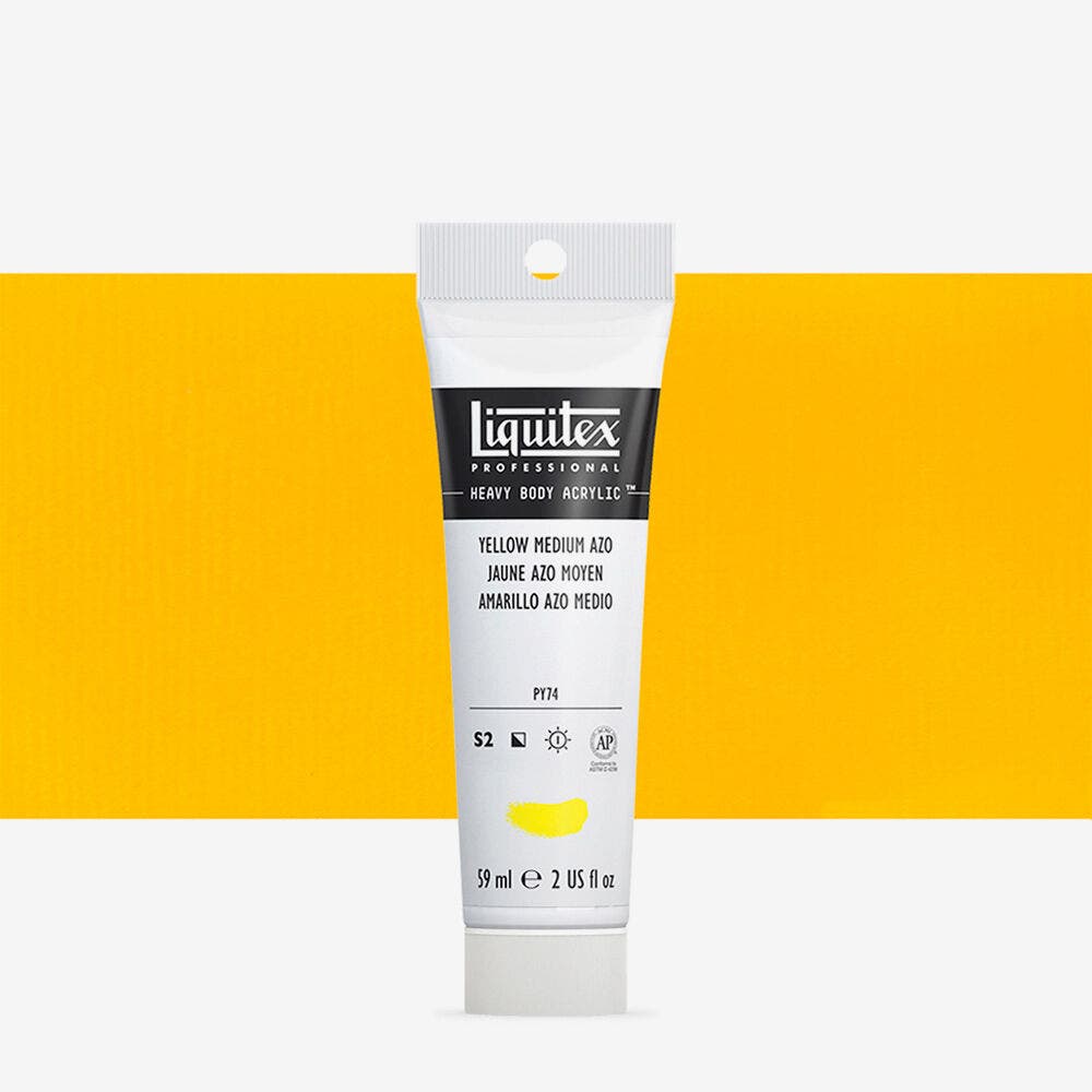 Liquitex - Pro Heavy Body 59Ml Yel Med Azo Uv 3