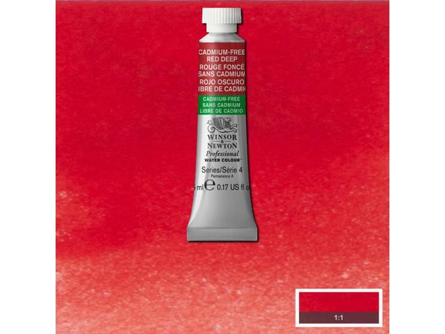 Winsor & Newton - Professional Watercolour 5Ml Cadmium-Free Red Deep Uv 3