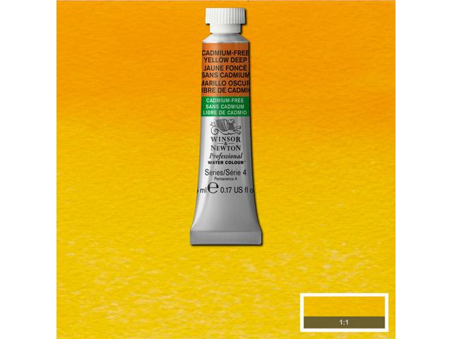 Winsor & Newton - Professional Watercolour 5Ml Cadmium-Free Yellow Deep Uv 3