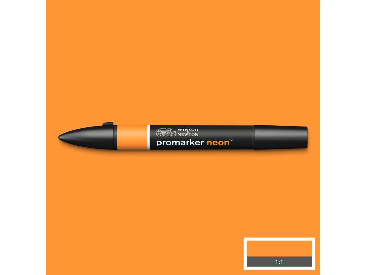 Winsor & Newton - Neon Marker Radiant Orange Uv 3