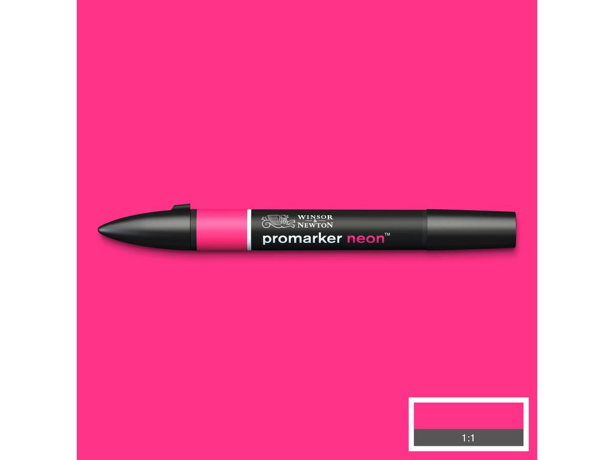 Winsor & Newton - Neon Marker Electric Pink Uv 3