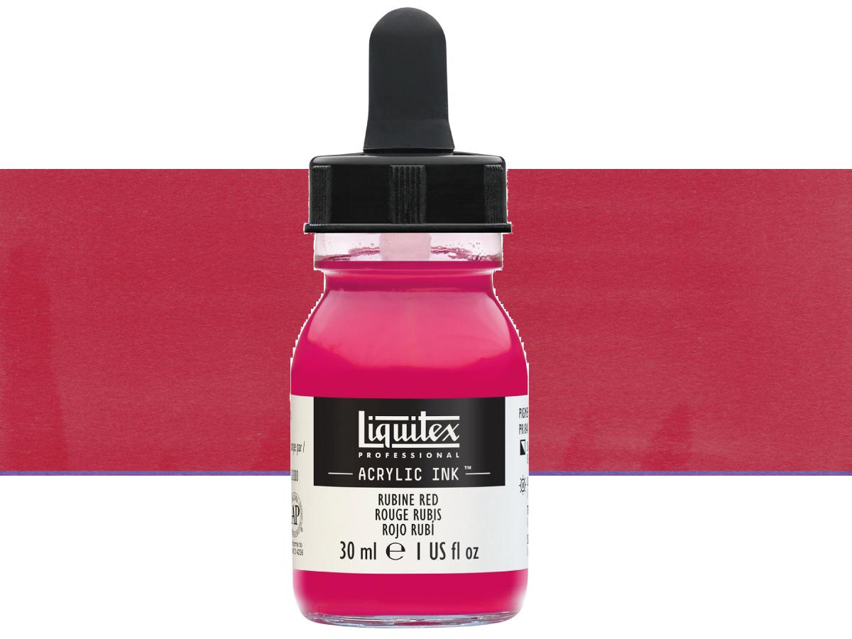 Liquitex - Acryl Inkt Rubine Red 30Ml