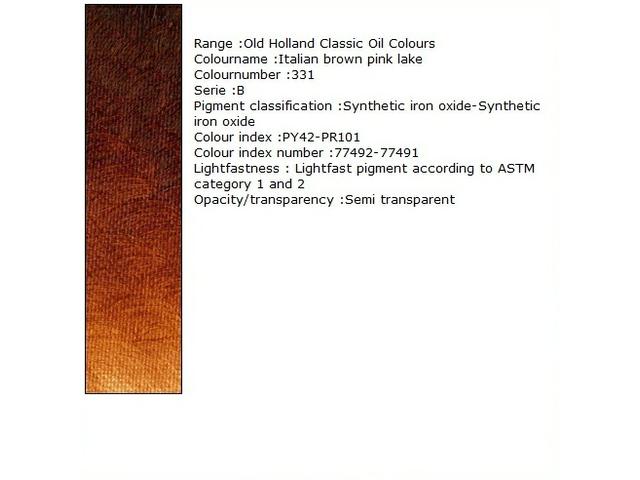 Holland - Oil Italian Bro Pink Lake 40Ml