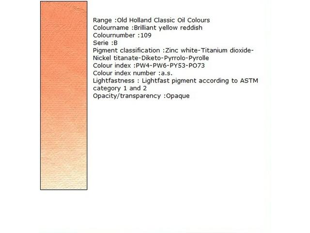 Holland - Oil Brilliant Yellow-Reddish 40Ml