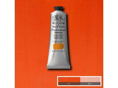Winsor & Newton - Professional Acrylic Colour 60Ml Pyrrole Orange Row Uv 3