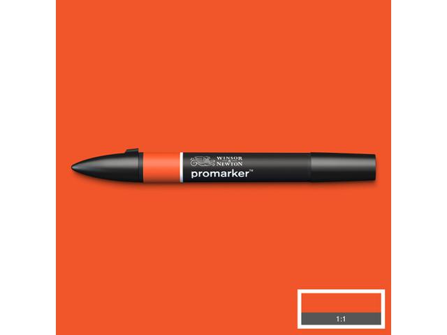 Winsor & Newton - Promarker Bright Orange (O177) Uv 3
