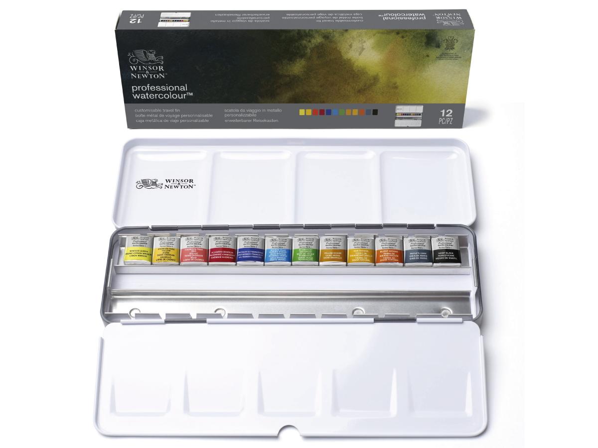 Winsor & Newton - Professional Watercolour Black Box Uv 1