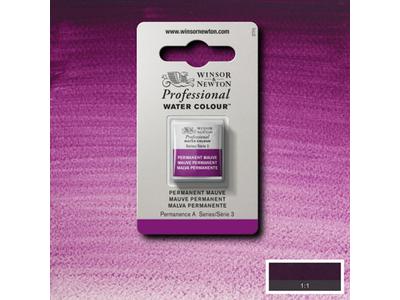 Winsor & Newton - Professional Watercolour H/Pan Perm Mauve Uv 3