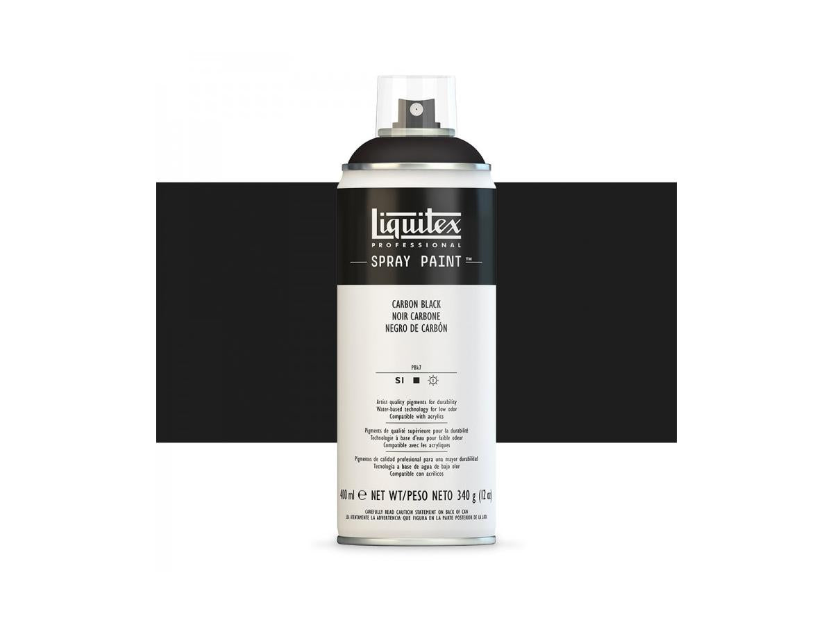 Liquitex - Pro Acrylic Spray Paint 400Ml Carbon Blck Uv 3