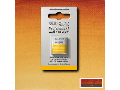 Winsor & Newton - Professional Watercolour H/Pan Quinac Gold Uv 3