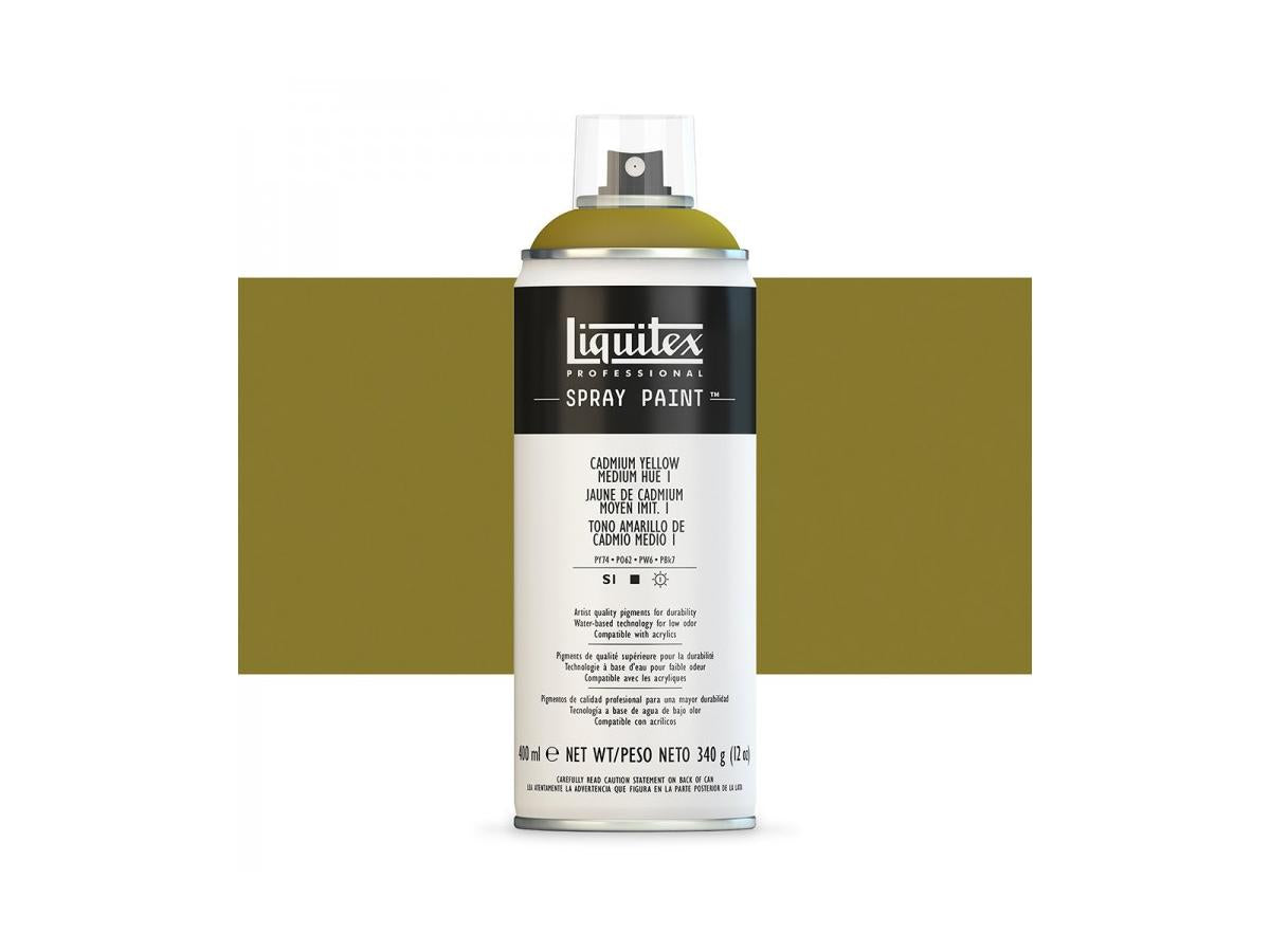 Liquitex - Pro Acrylic Spray Paint 400Ml Cd Yl Md H1 Uv 3