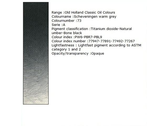 Holland - Oil Scheveningen Warm Grey 40Ml