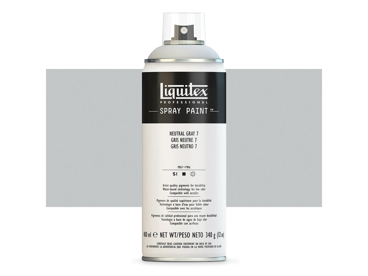 Liquitex - Pro Acrylic Spray Paint 400Ml Neut Grey 7 Uv 3