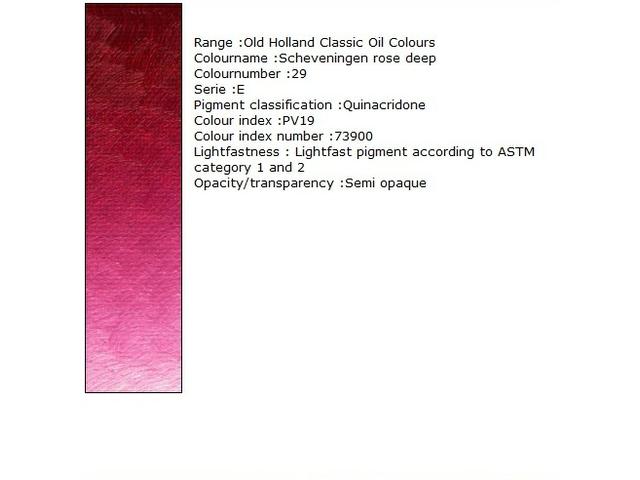 Holland - Oil Scheveningen Rose Deep 40Ml