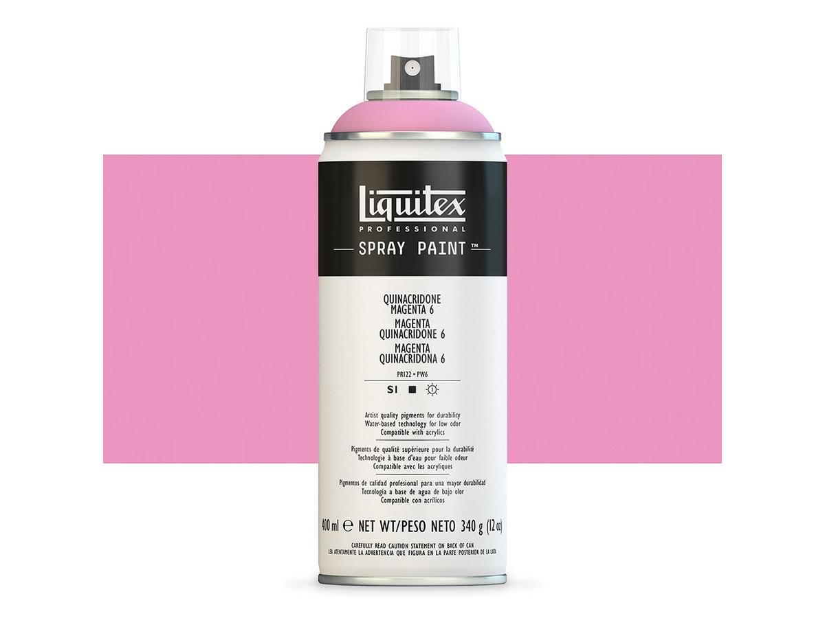 Liquitex - Pro Acrylic Spray Paint 400Ml Quin Mgta 6 Uv 3