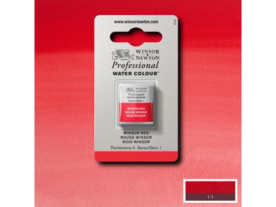 Winsor & Newton - Professional Watercolour H/Pan Winsor Red Uv 3