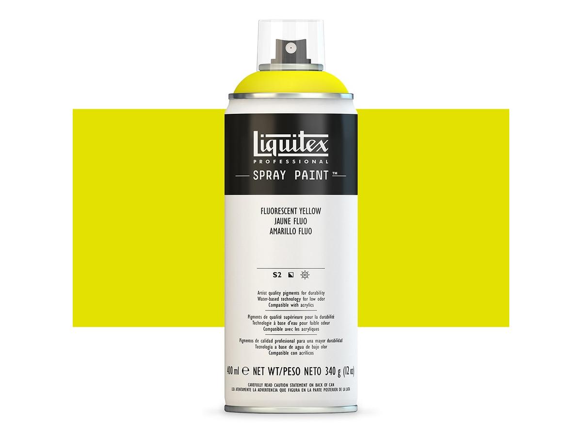 Liquitex - Pro Acrylic Spray Paint 400Ml Fluo Yl Uv 3