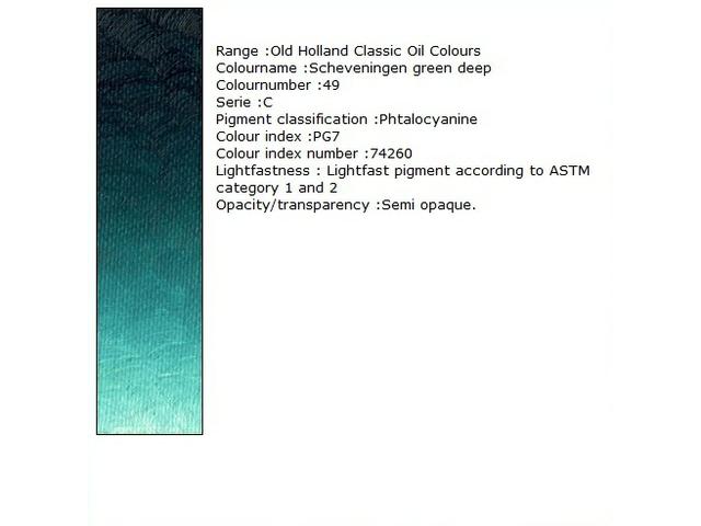 Holland - Oil Scheveningen Green Deep 40Ml