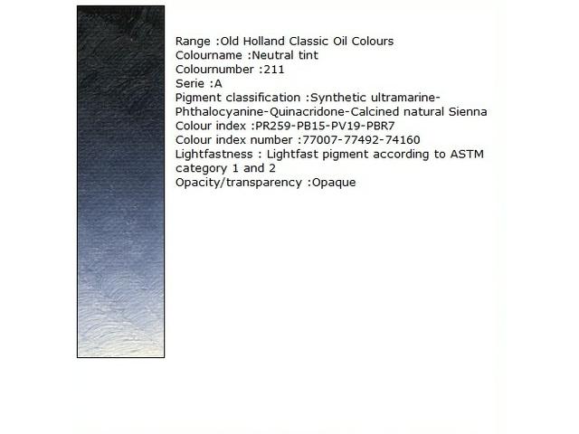 Holland - Oil Neutral Tint 40Ml