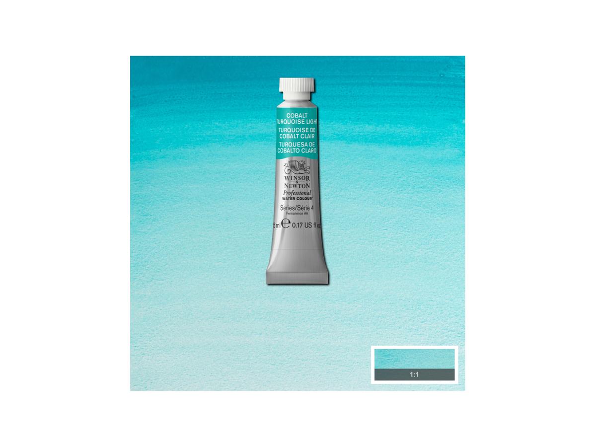 Winsor & Newton - Professional Watercolour 5Ml Cob Turquoise Lt Row Uv 3