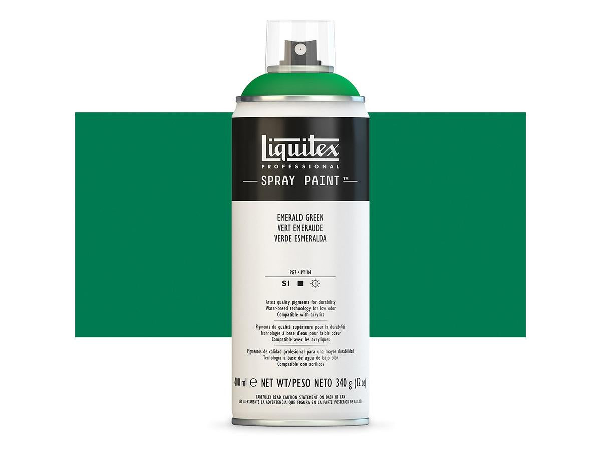 Liquitex - Pro Acrylic Spray Paint 400Ml Emerald Grn Uv 3