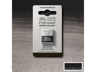 Winsor & Newton - Professional Watercolour H/Pan Mars Black '04 Uv 3