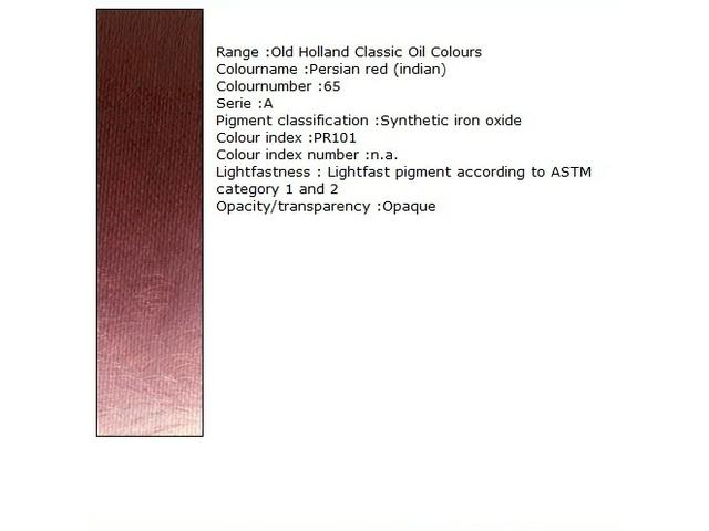 Holland - Oil Persian (Indian) Red 40Ml