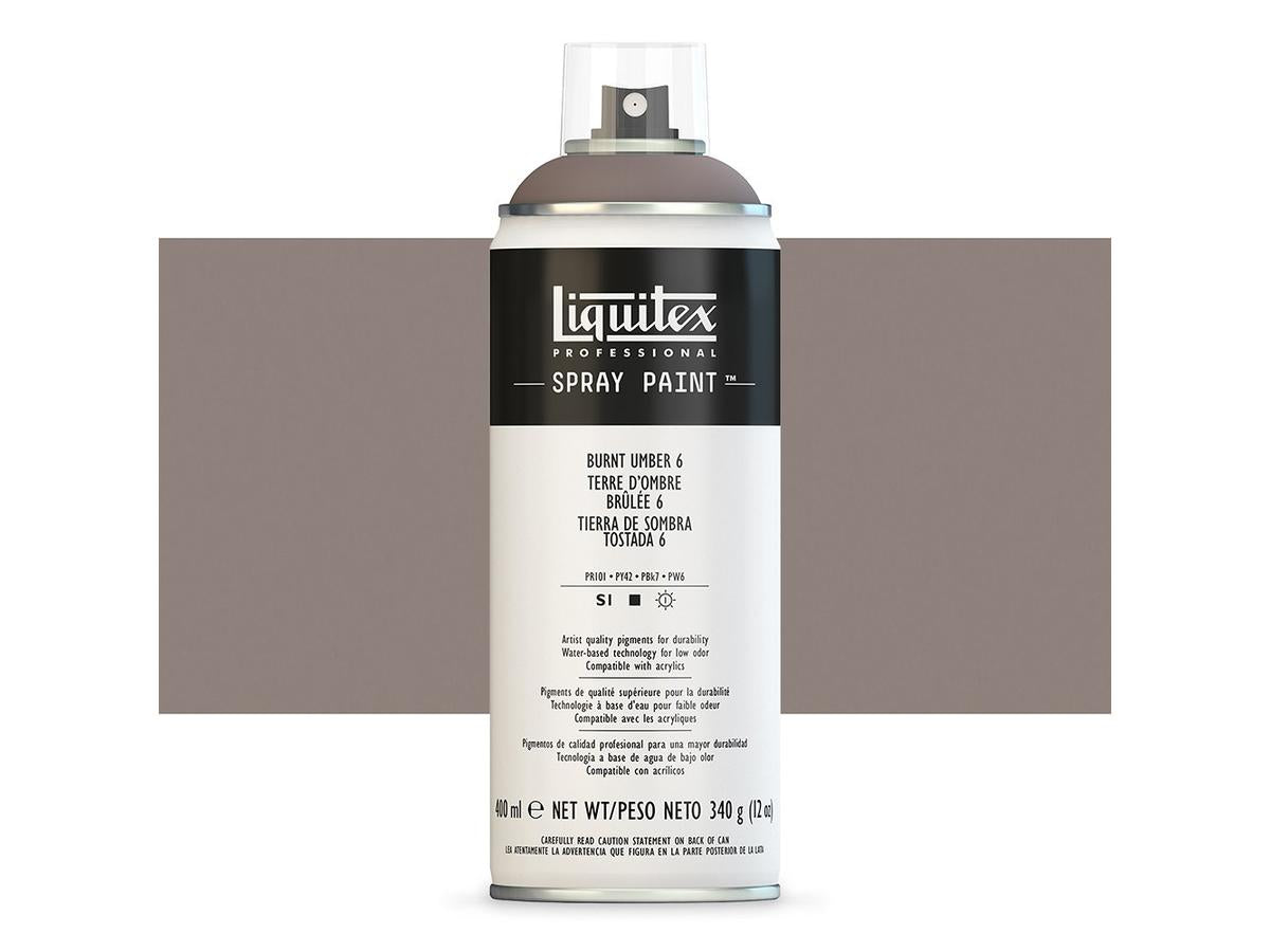 Liquitex - Pro Acrylic Spray Paint 400Ml Brnt Umbr 6 Uv 3