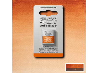 Winsor & Newton - Professional Watercolour H/Pan Burnt Sienna Uv 3