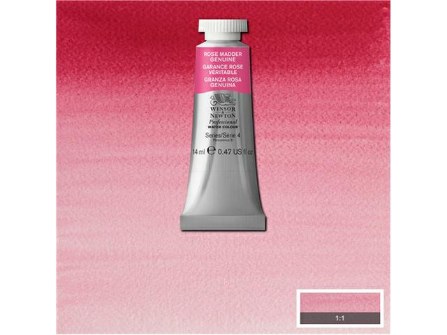 Winsor & Newton - Professional Watercolour 14Ml Rose Mad Gen, Row Uv 3