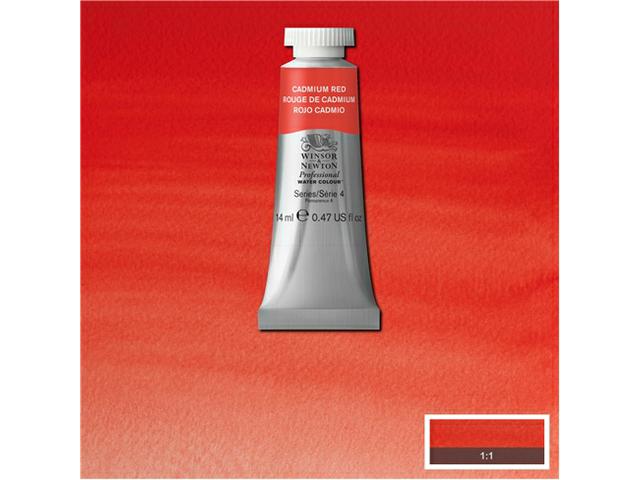 Winsor & Newton - Professional Watercolour 14Ml Cad Red Row Uv 3