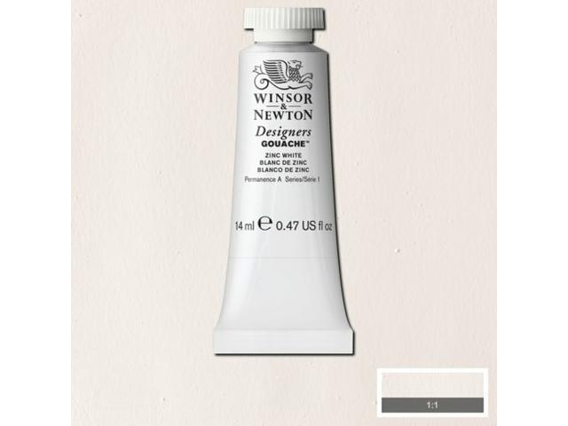 Winsor & Newton - Designers Gouache 14Ml Zinc White Uv 3