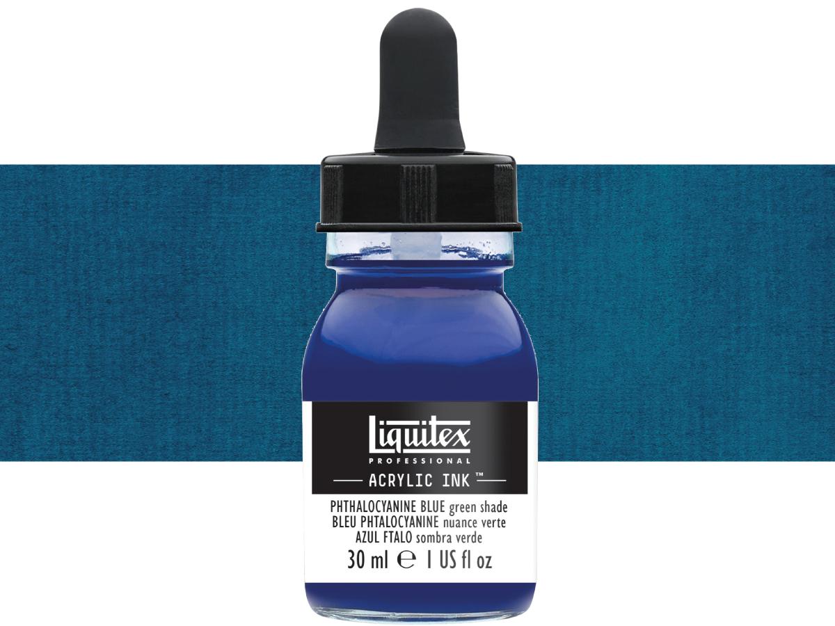 Liquitex - Acryl Inkt Phtalocyanine Blue Gren Shade