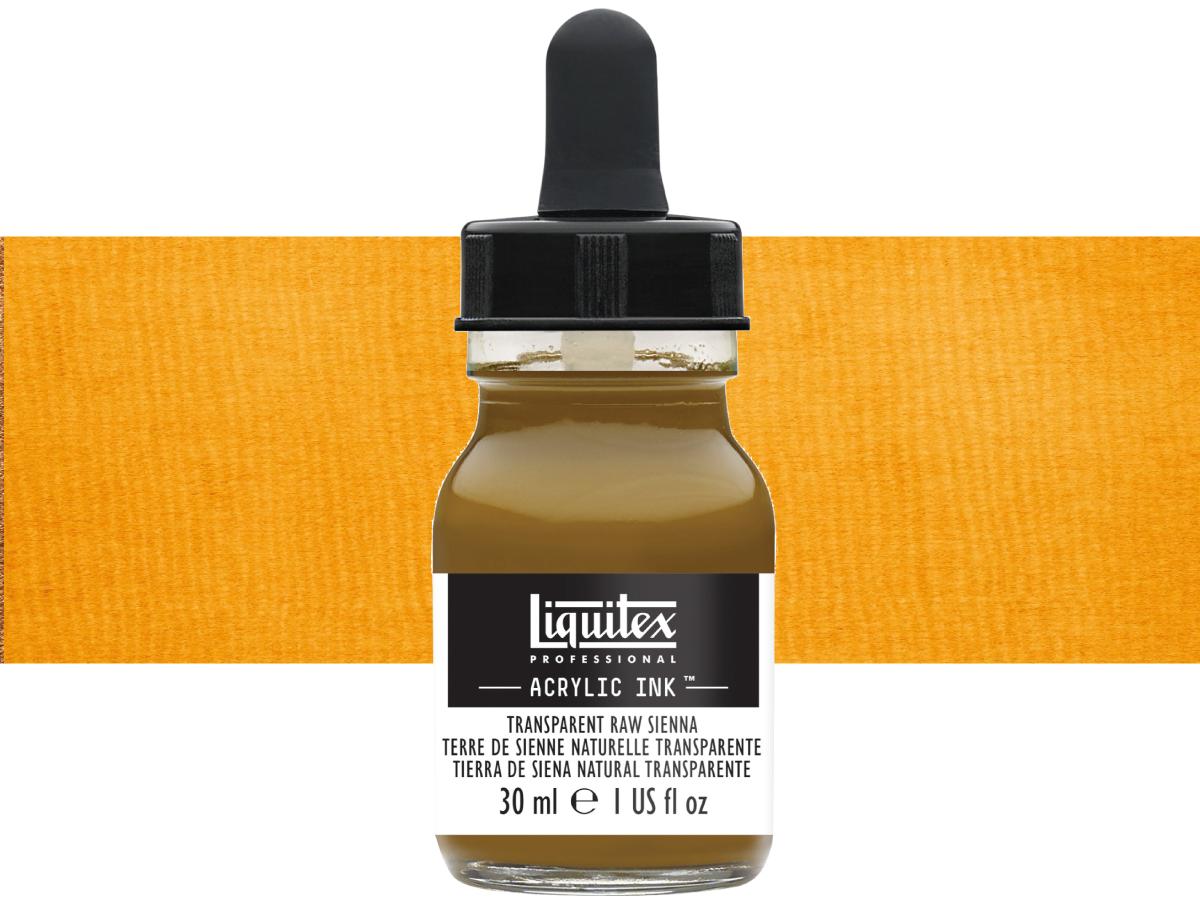 Liquitex - Acryl Inkt Transparant Raw Sienna