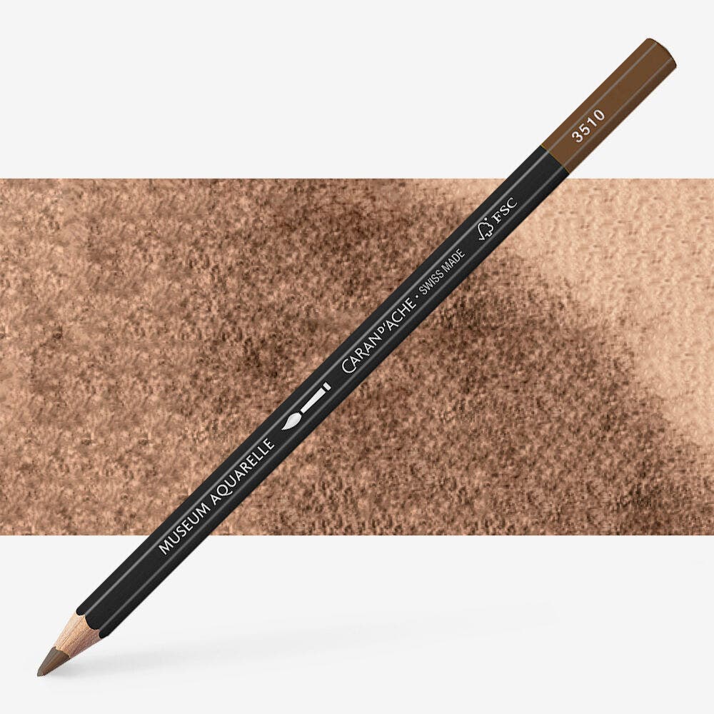 Caran D'Ache - Artist Museum Pencil Cassel Earth-Fsc Uv 3