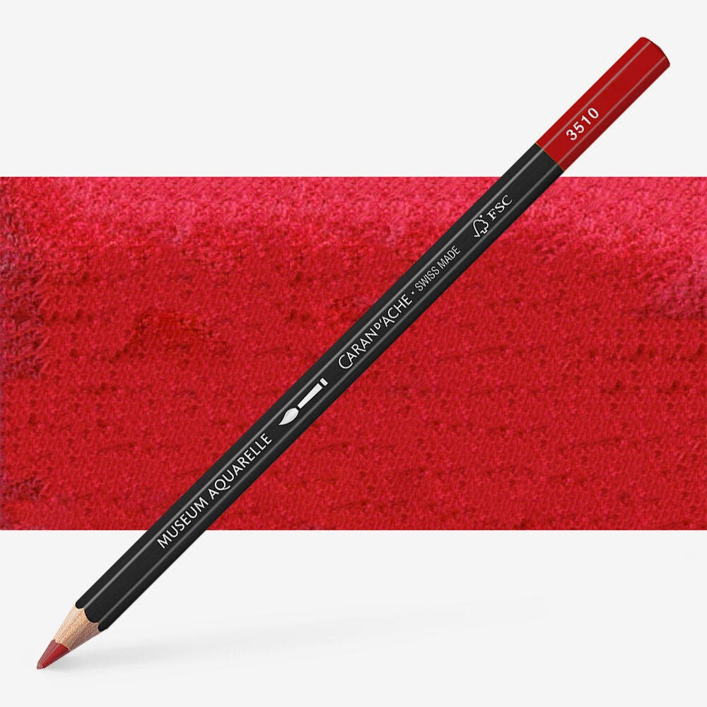 Caran D'Ache - Artist Museum Penc.Crimson Aubergine-Fsc Uv 3