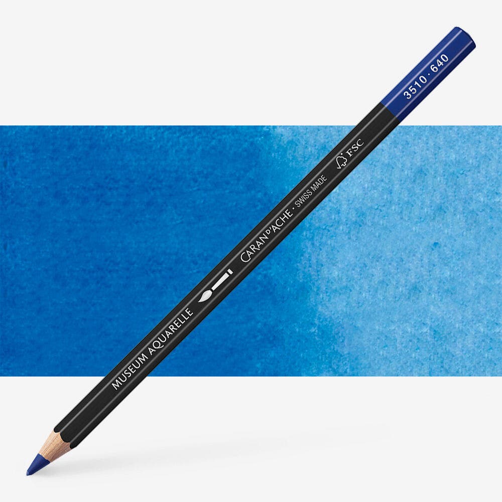 Caran D'Ache - Artist Museum Penc.Dark Ultramarine-Fsc Uv 3
