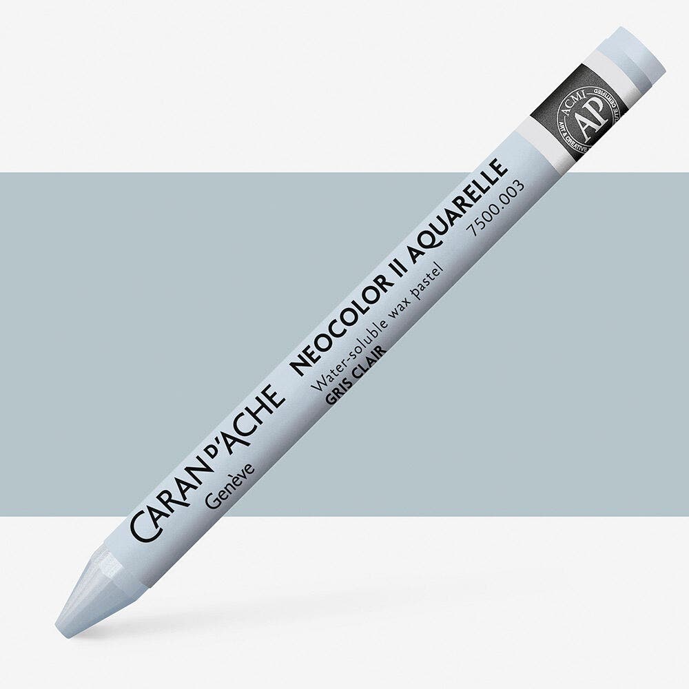 Caran D'Ache - Classic Neocolor Ii Light Grey Uv 10