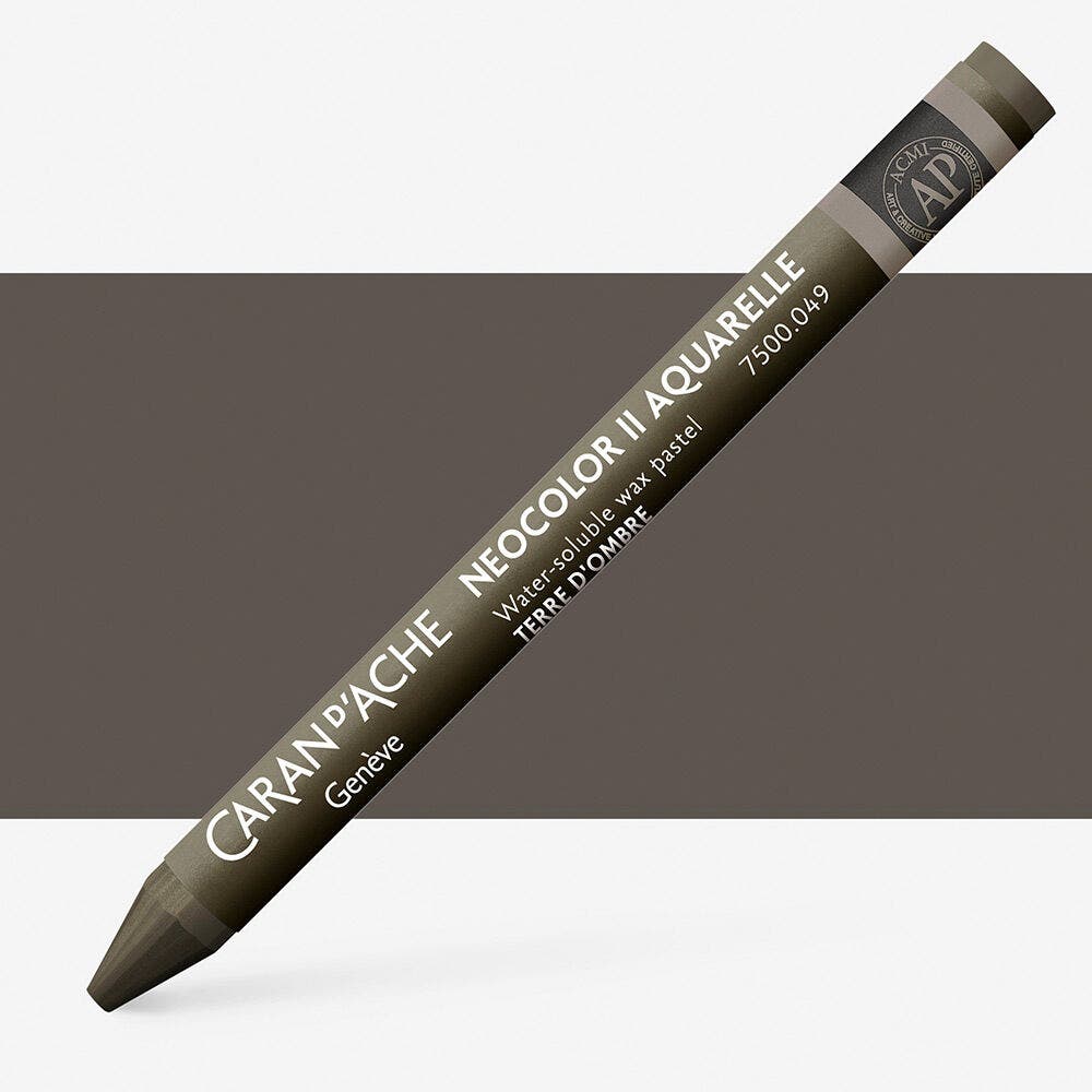 Caran D'Ache - Classic Neocolor Ii Raw Umber Uv 10