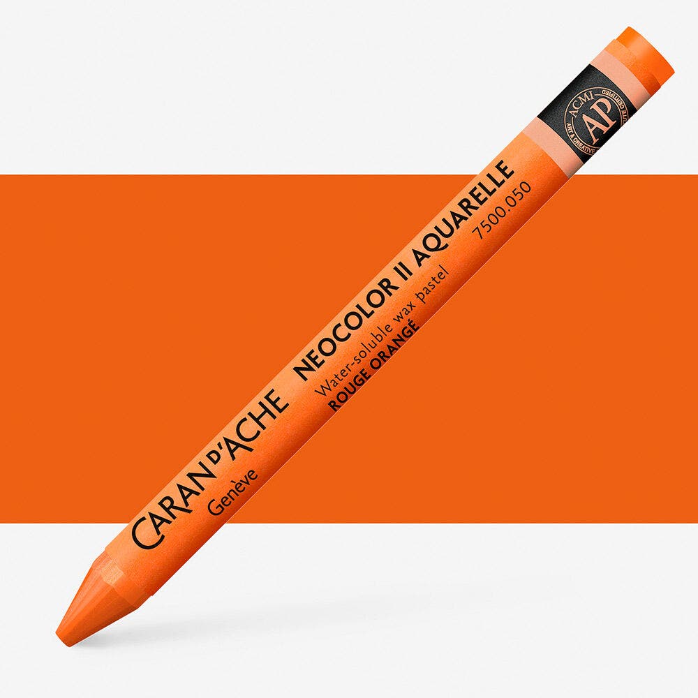 Caran D'Ache - Classic Neocolor Ii Flame Red Uv 10