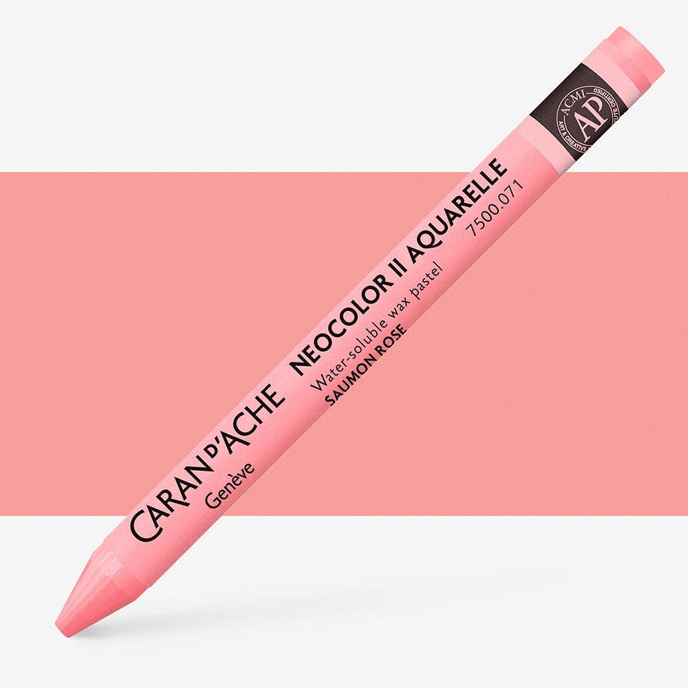 Caran D'Ache - Classic Neocolor Ii Salmon Pink Uv 10